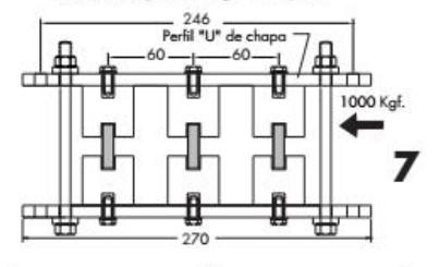 SISTEMA 7 PARA 3 BARRAS 10 MM